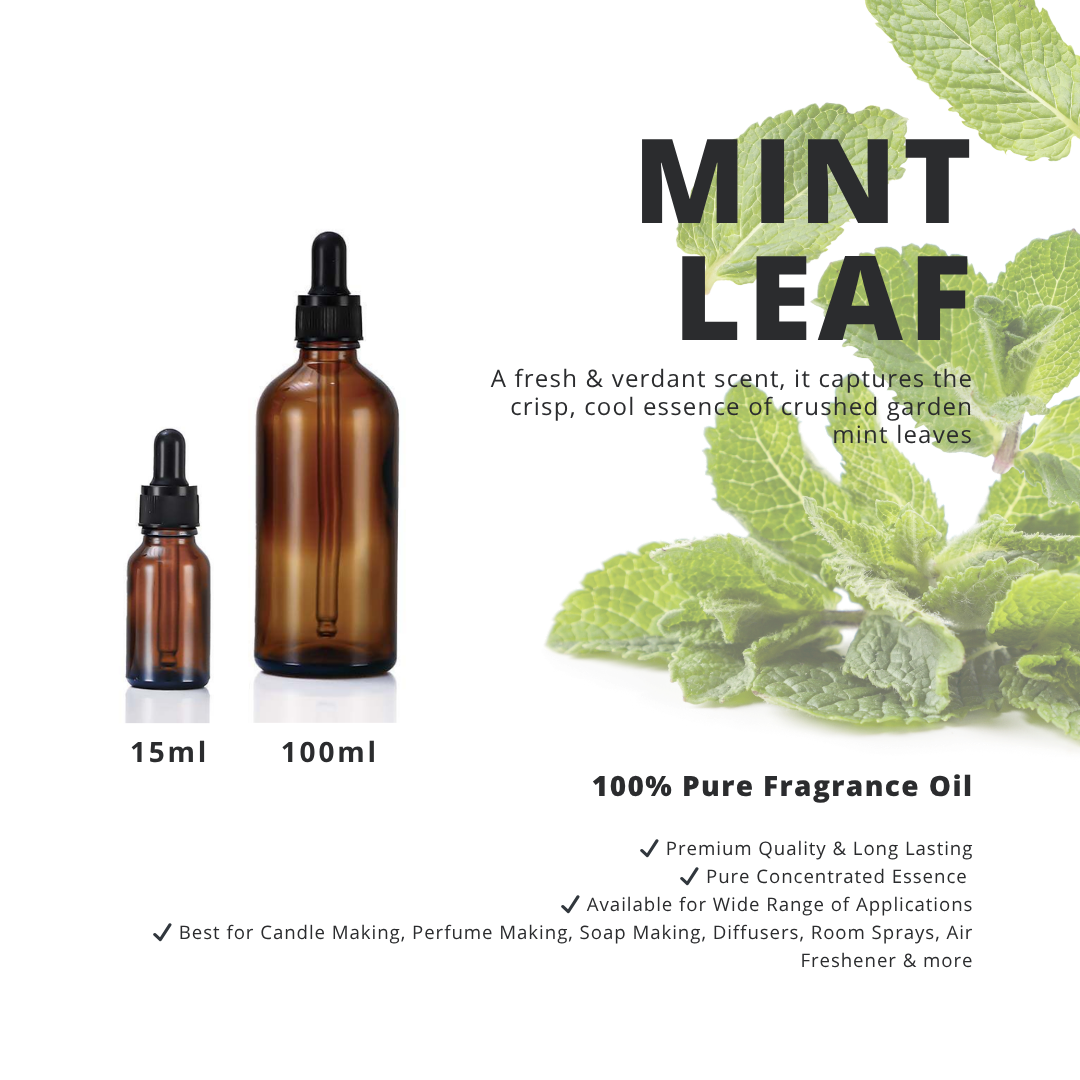 Mint Leaf _ 100% Pure Fragrance Oil