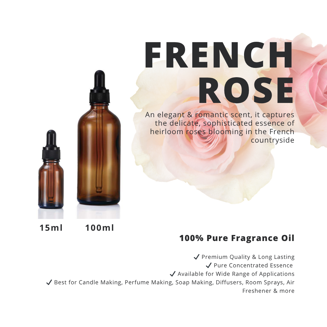 French Rose _ 100% Pure Fragrance Oil