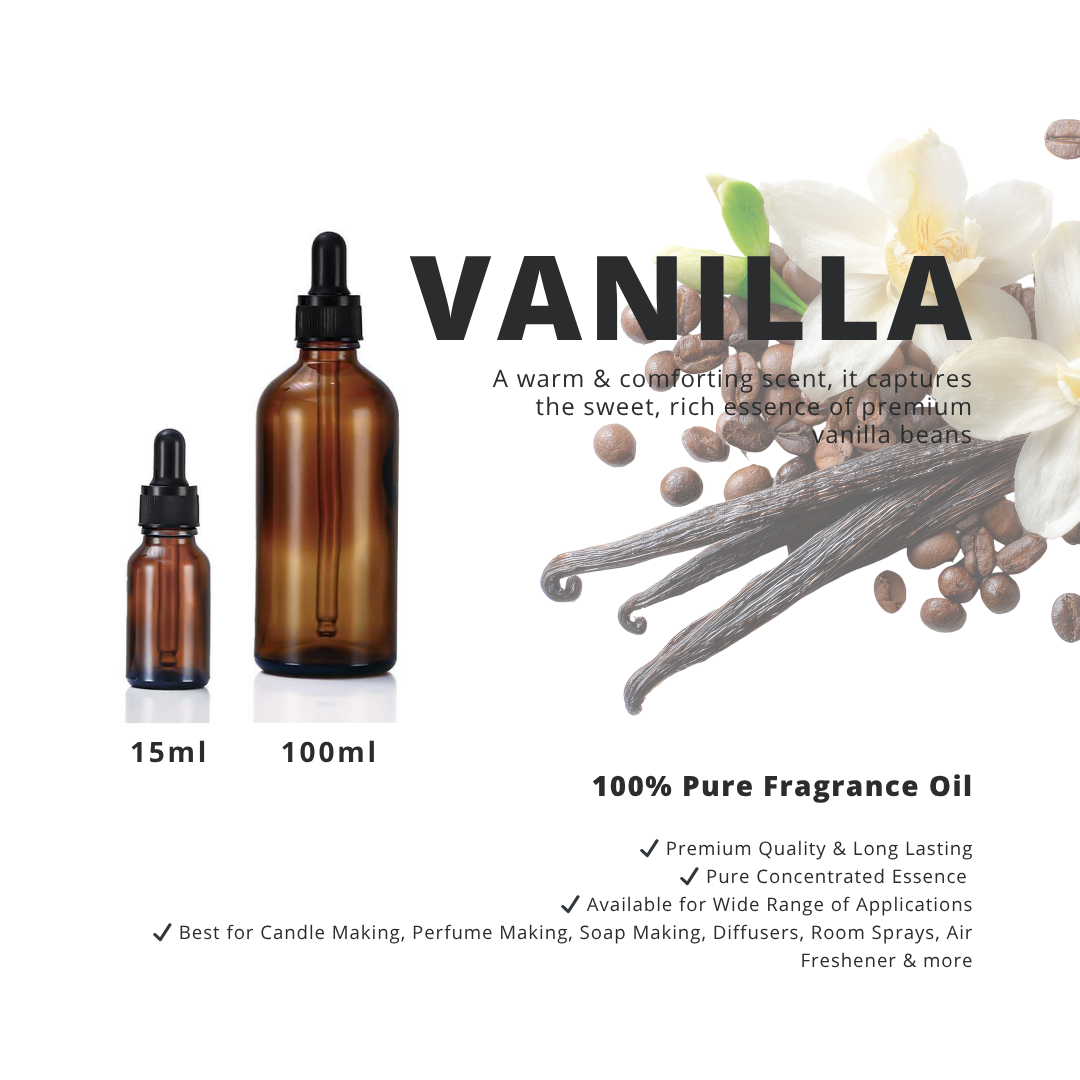 Vanilla _ 100% Pure Fragrance Oil