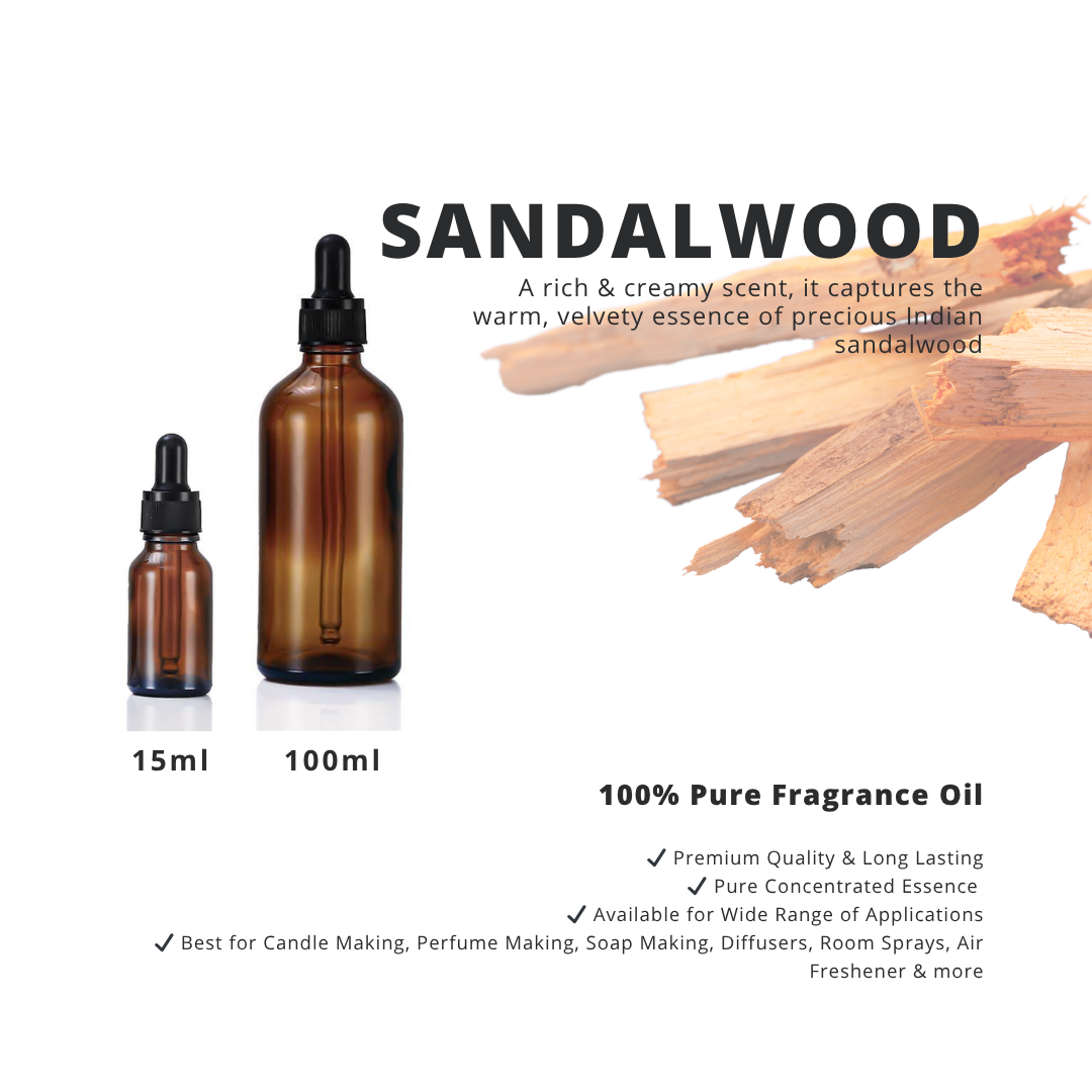 Sandalwood _ 100% Pure Fragrance Oil