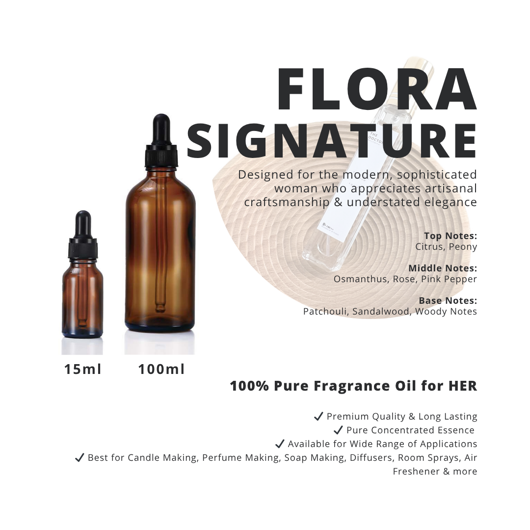 Flora Signature _ 100% Pure Fragrance Oil for HER