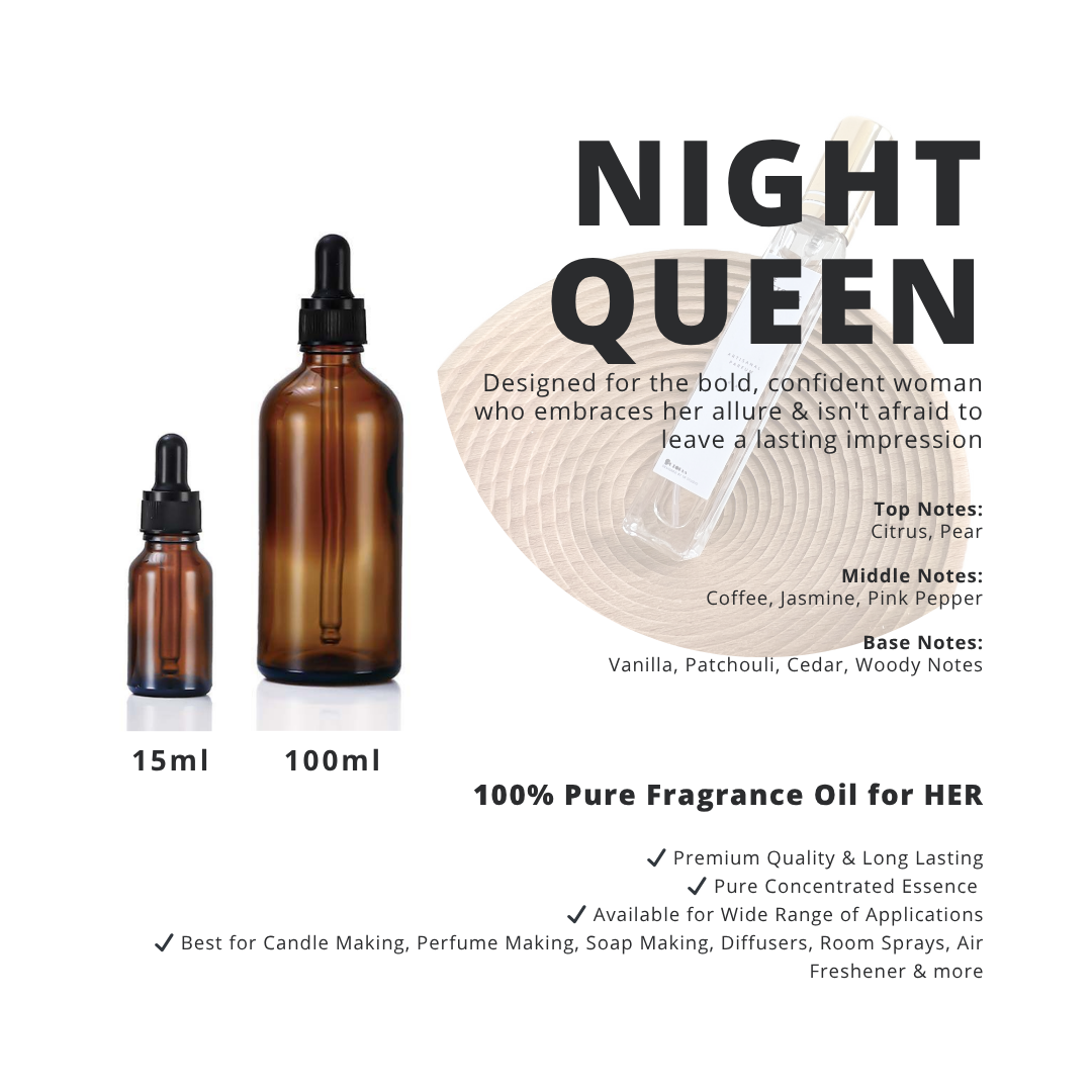 Night Queen _ 100% Pure Fragrance Oil for HER
