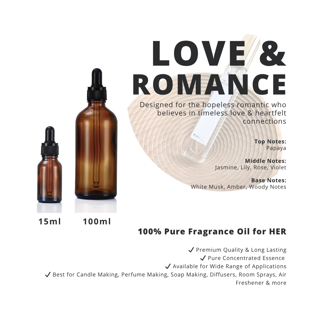 Love & Romance _ 100% Pure Fragrance Oil for HER