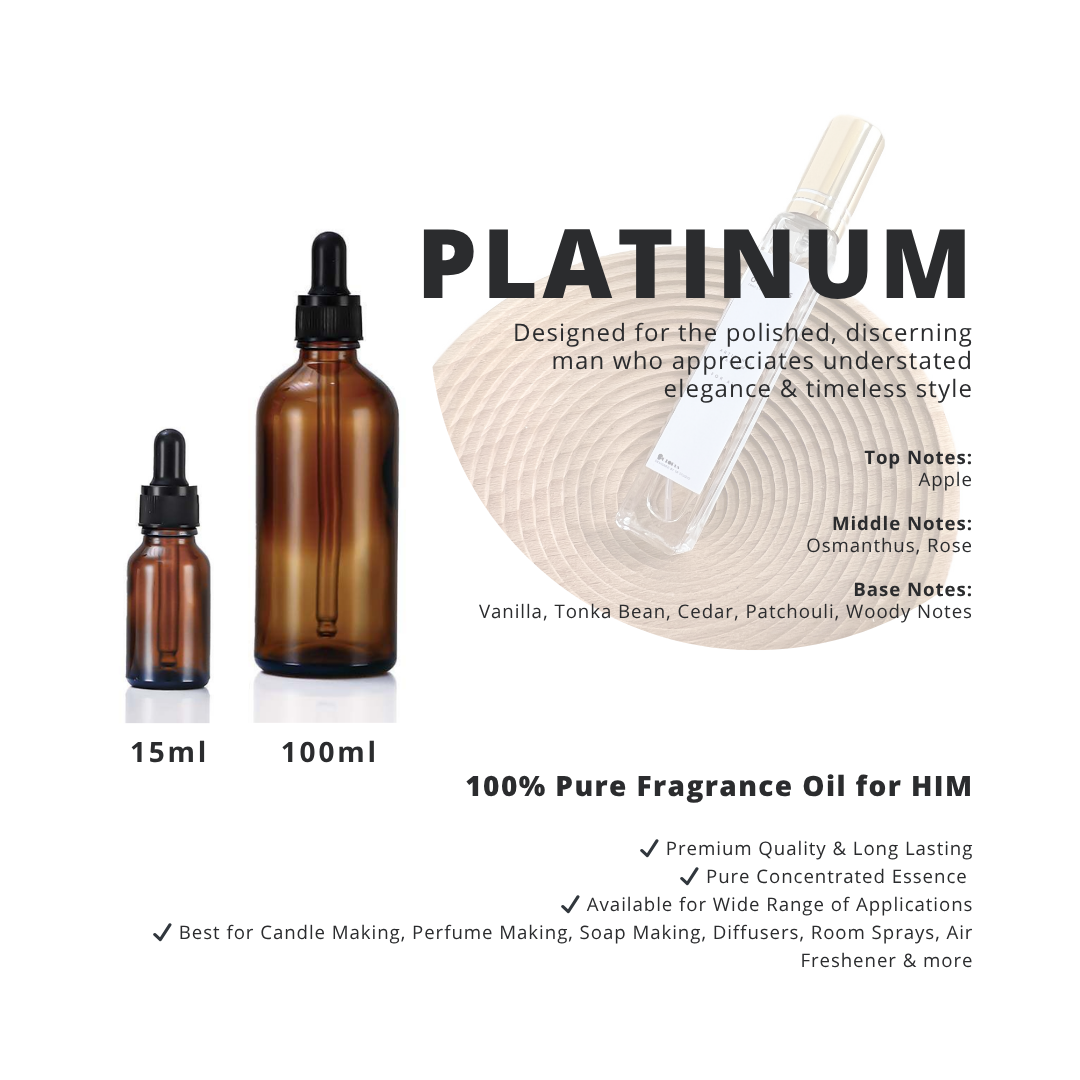Platinum _ 100% Pure Fragrance Oil for HIM