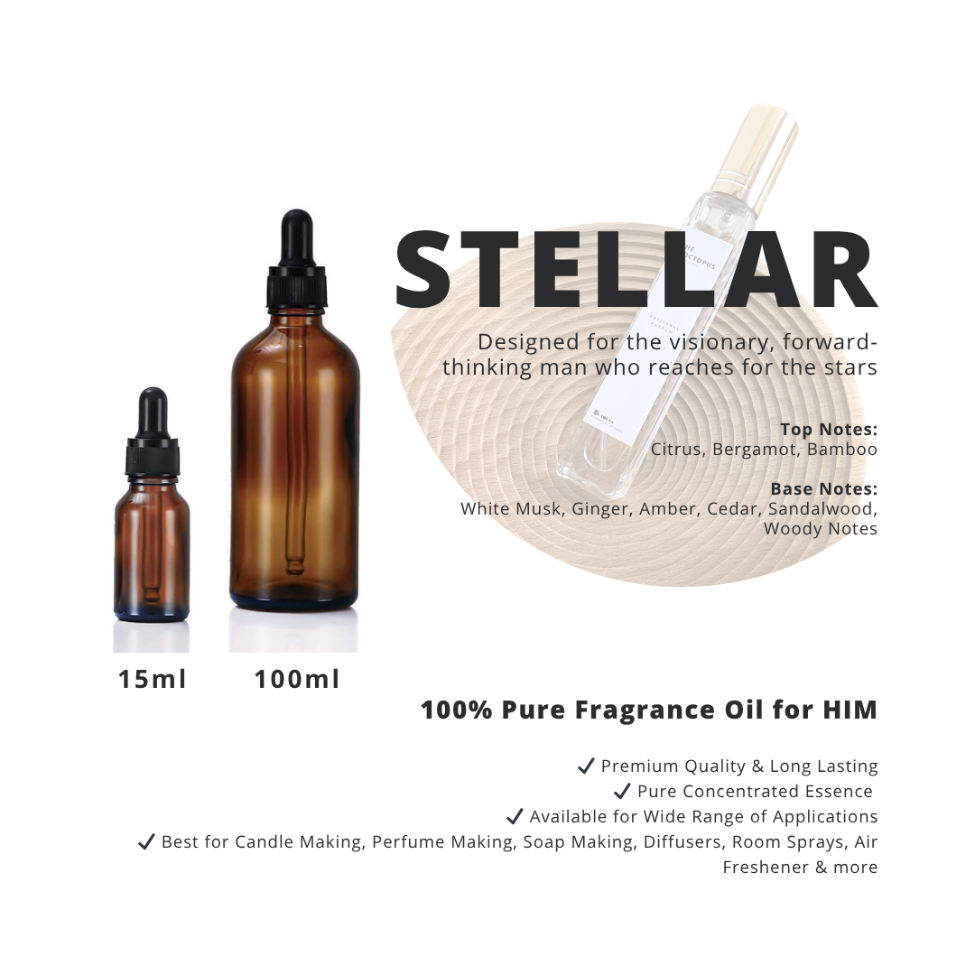 Stellar _ 100% Pure Fragrance Oil for HIM
