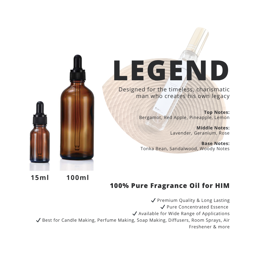 Legend _ 100% Pure Fragrance Oil for HIM