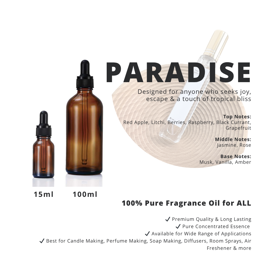 Paradise _ 100% Pure Fragrance Oil for ALL