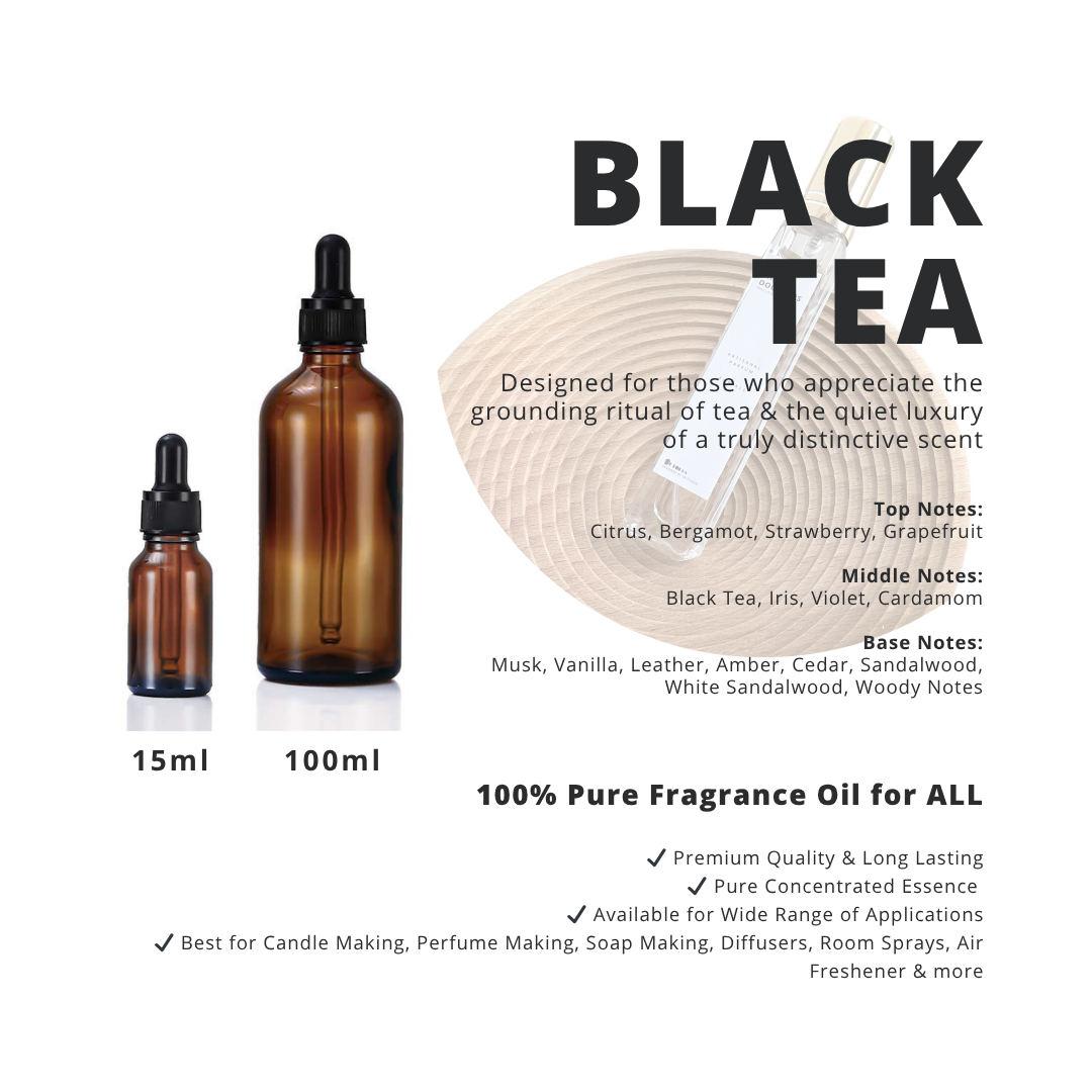 Black Tea _ 100% Pure Fragrance Oil for ALL
