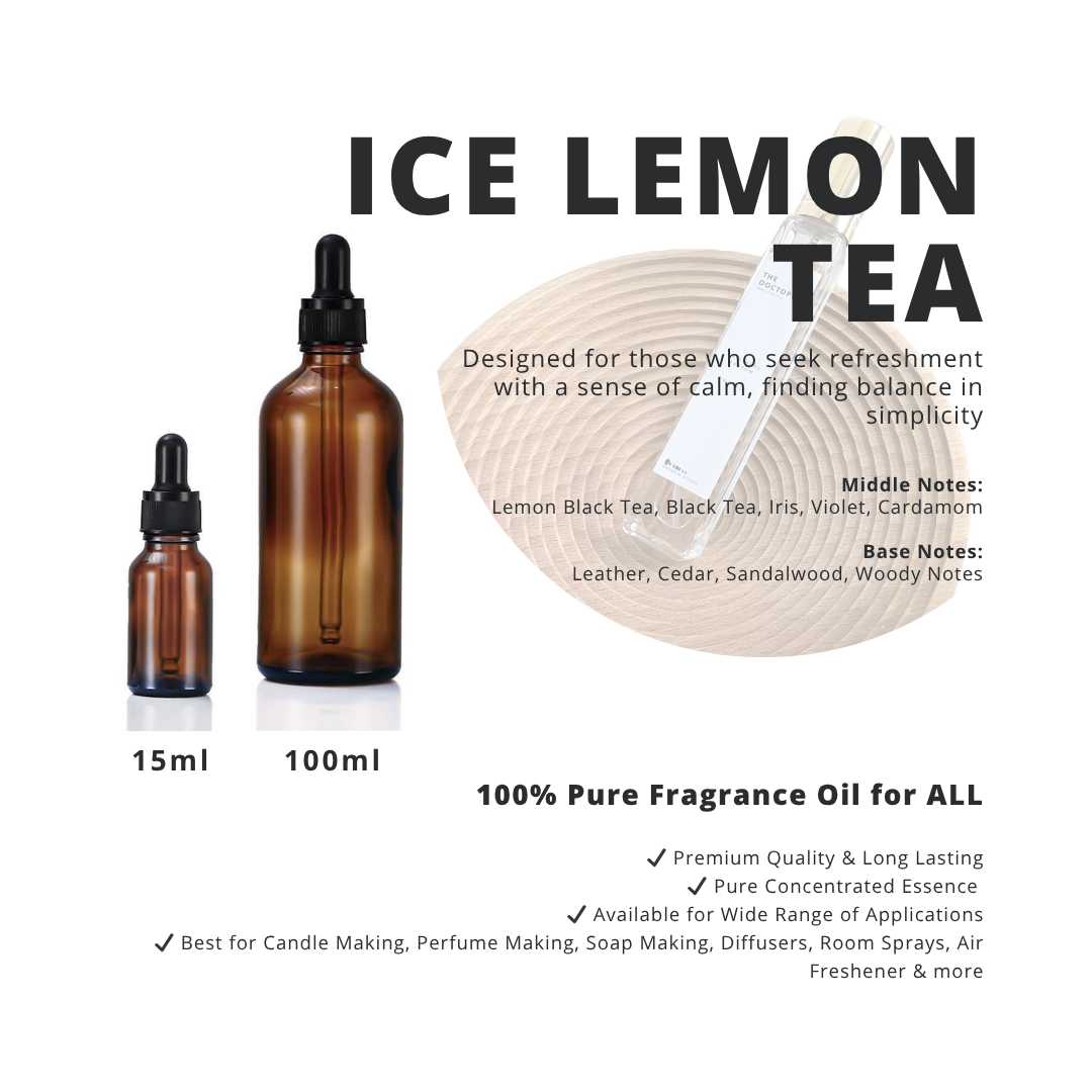 Ice Lemon Tea _ 100% Pure Fragrance Oil for ALL