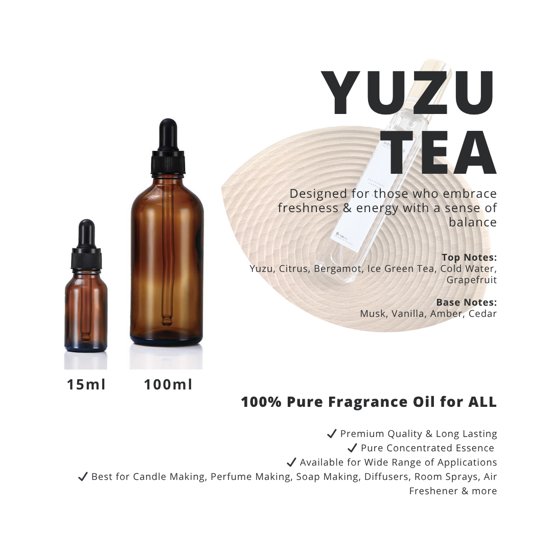 Yuzu Tea _ 100% Pure Fragrance Oil for ALL