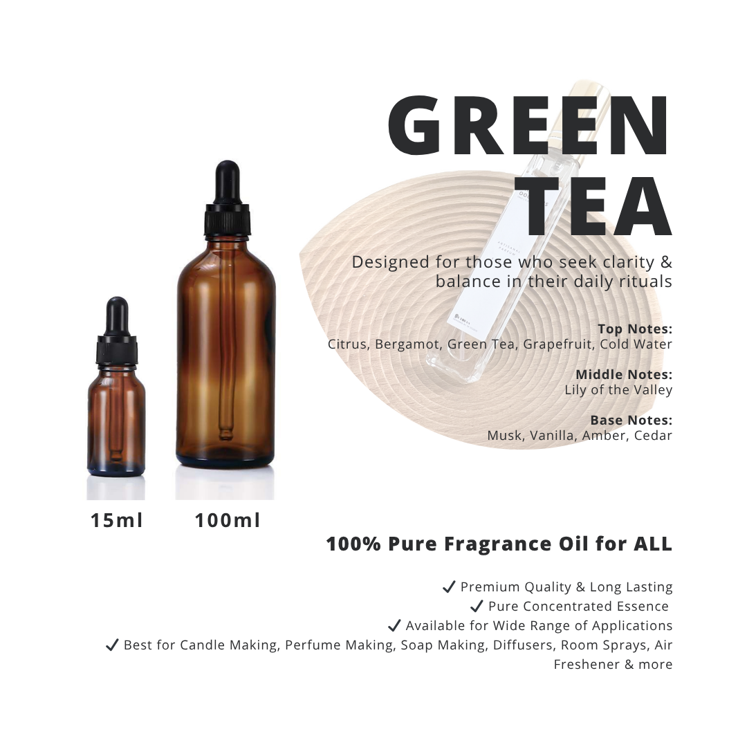Green Tea _ 100% Pure Fragrance Oil for ALL