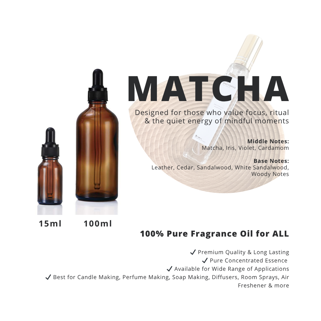 Matcha _ 100% Pure Fragrance Oil for ALL