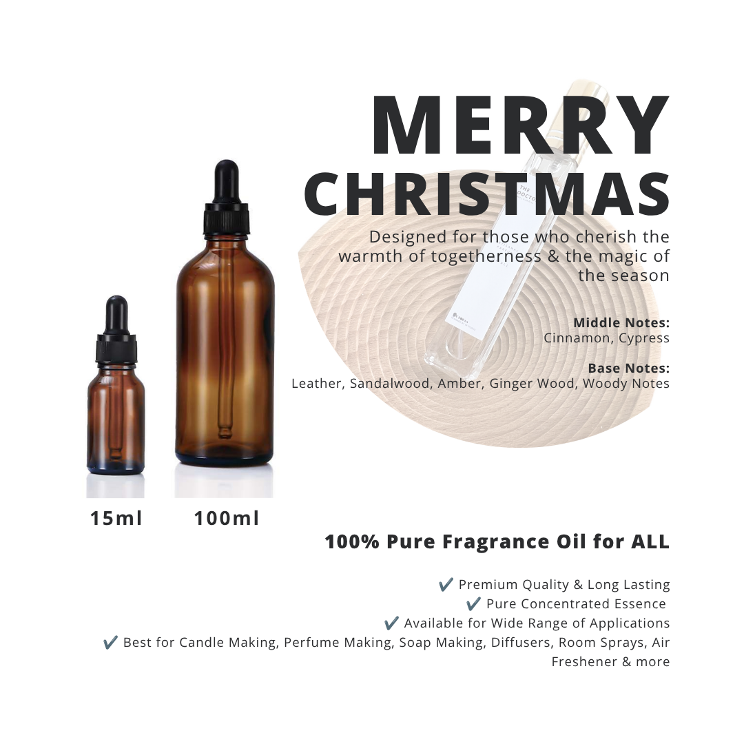 Merry Christmas  100% Pure Fragrance Oil for ALL