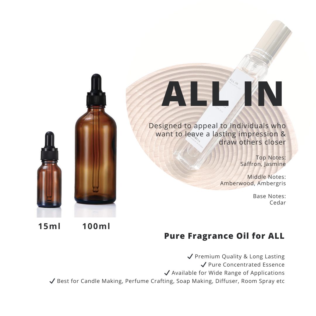ALL IN _ Pure Fragrance Oil for ALL
