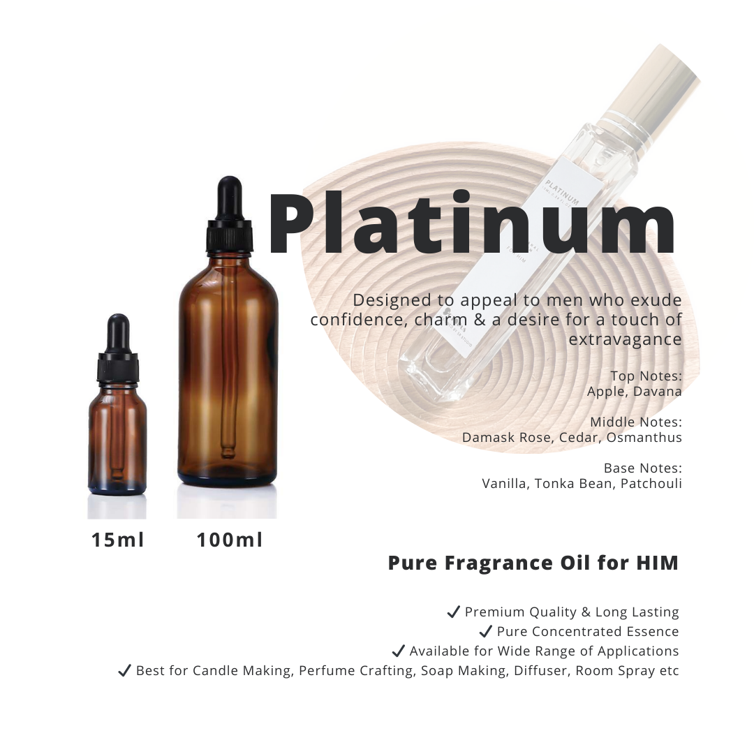 Platinum _ Pure Fragrance Oil for HIM