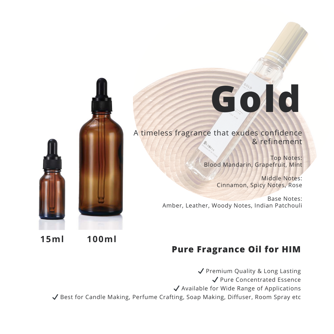 Gold _ Pure Fragrance Oil for HIM