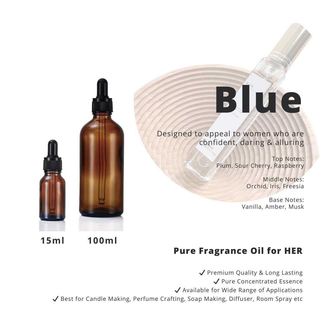Blue _ Pure Fragrance Oil for HER