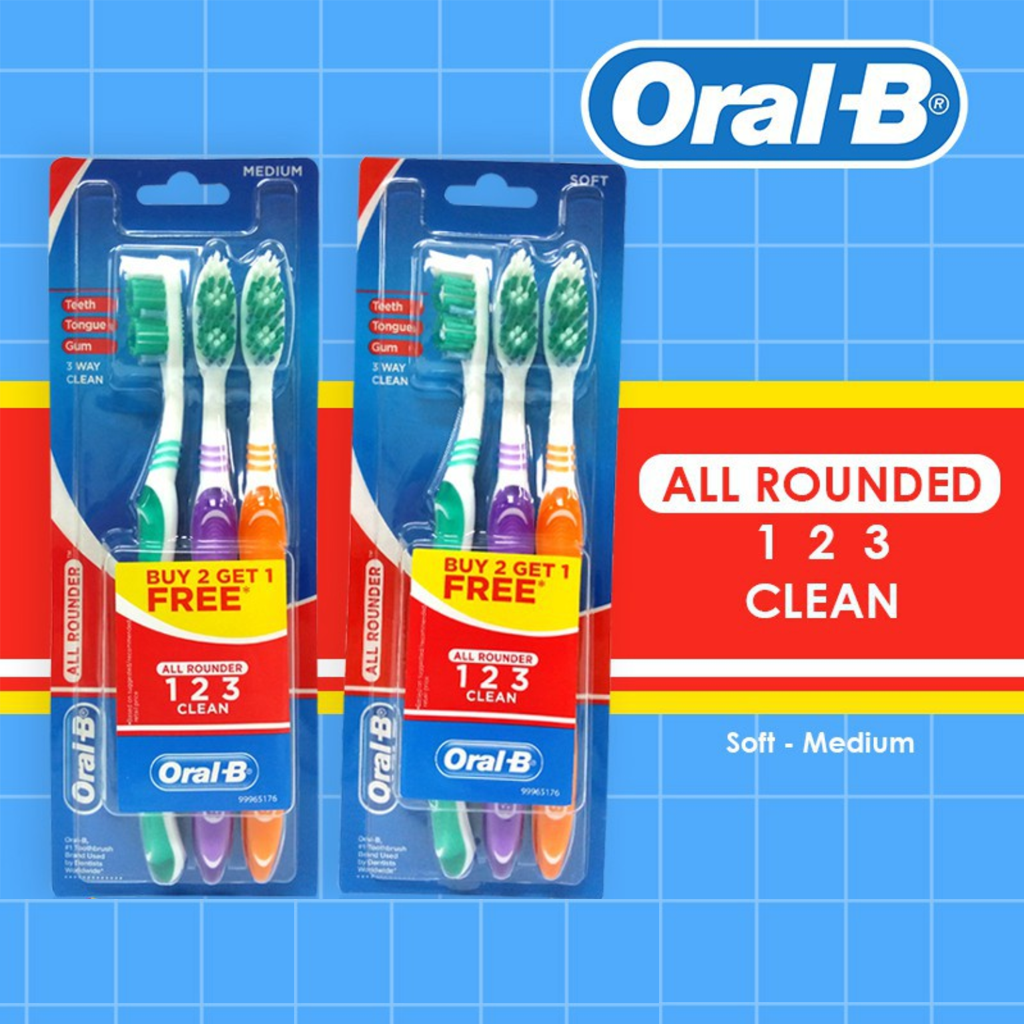 oral b 123 toothbrush
