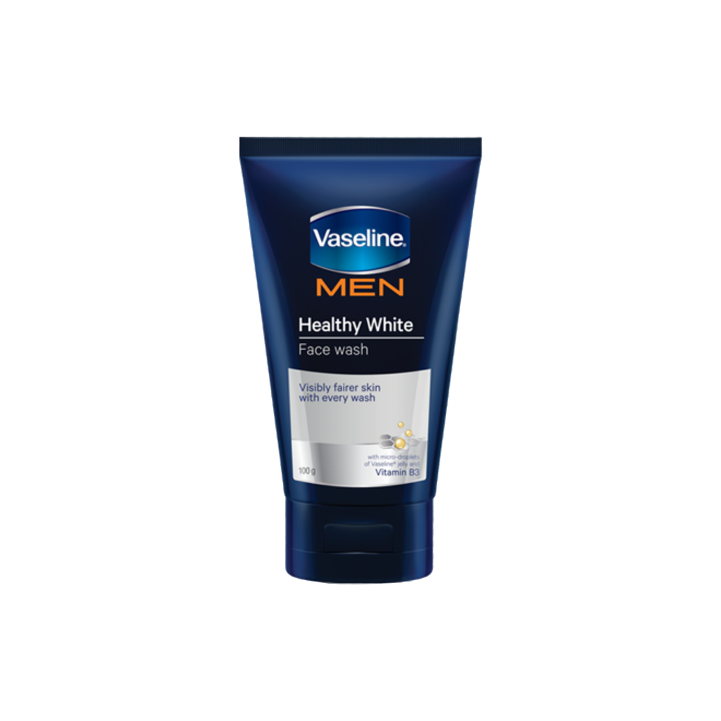 vaseline face wash healthy white