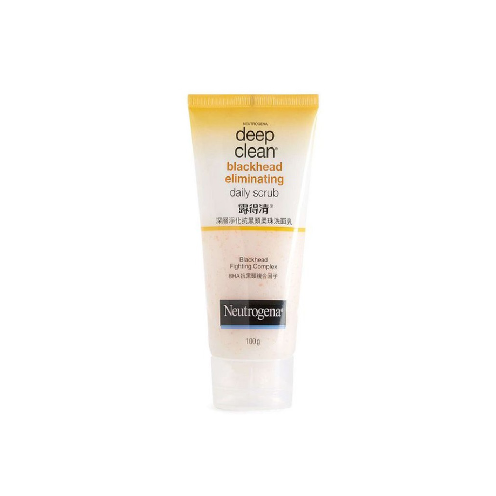 neutrogena deep clean daily scrub