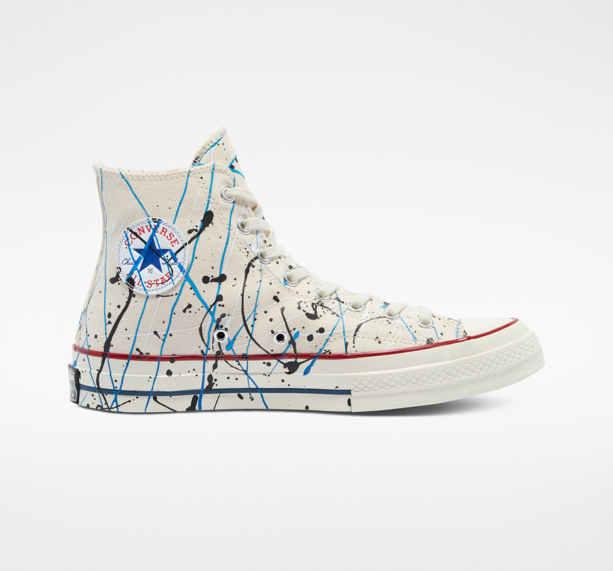 archive paint splatter chuck taylor all star low top