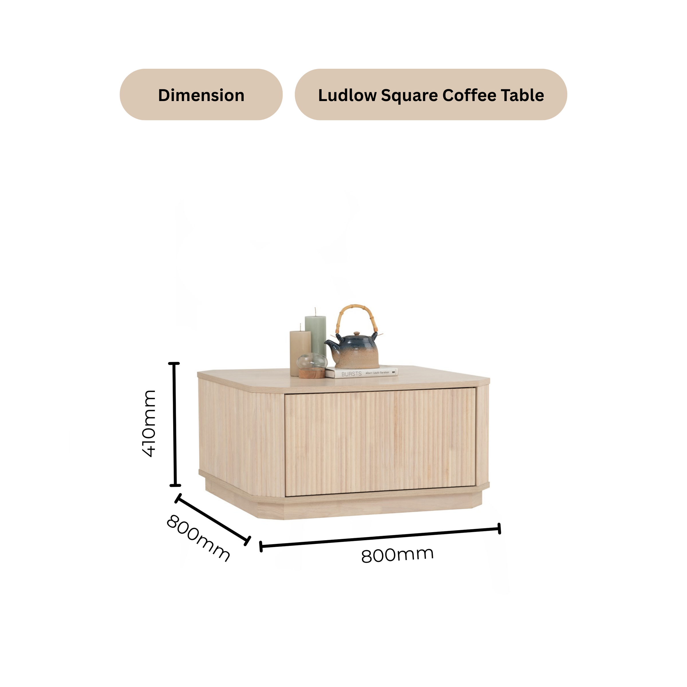 Ludlow Square Coffee Table