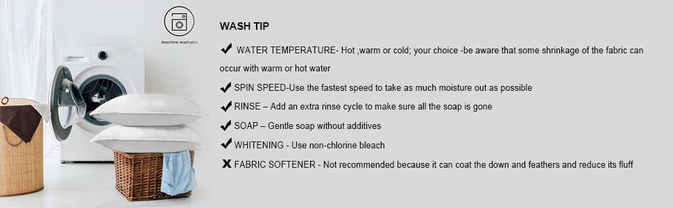 washing tips