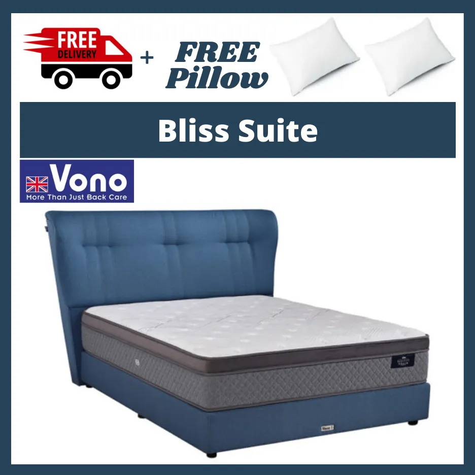 FREE Pillow+FREE Delivery] Vono 13 Bliss Suite Hotel Comfort Pocket Spring  Mattress only – YCH Home Living Sdn Bhd