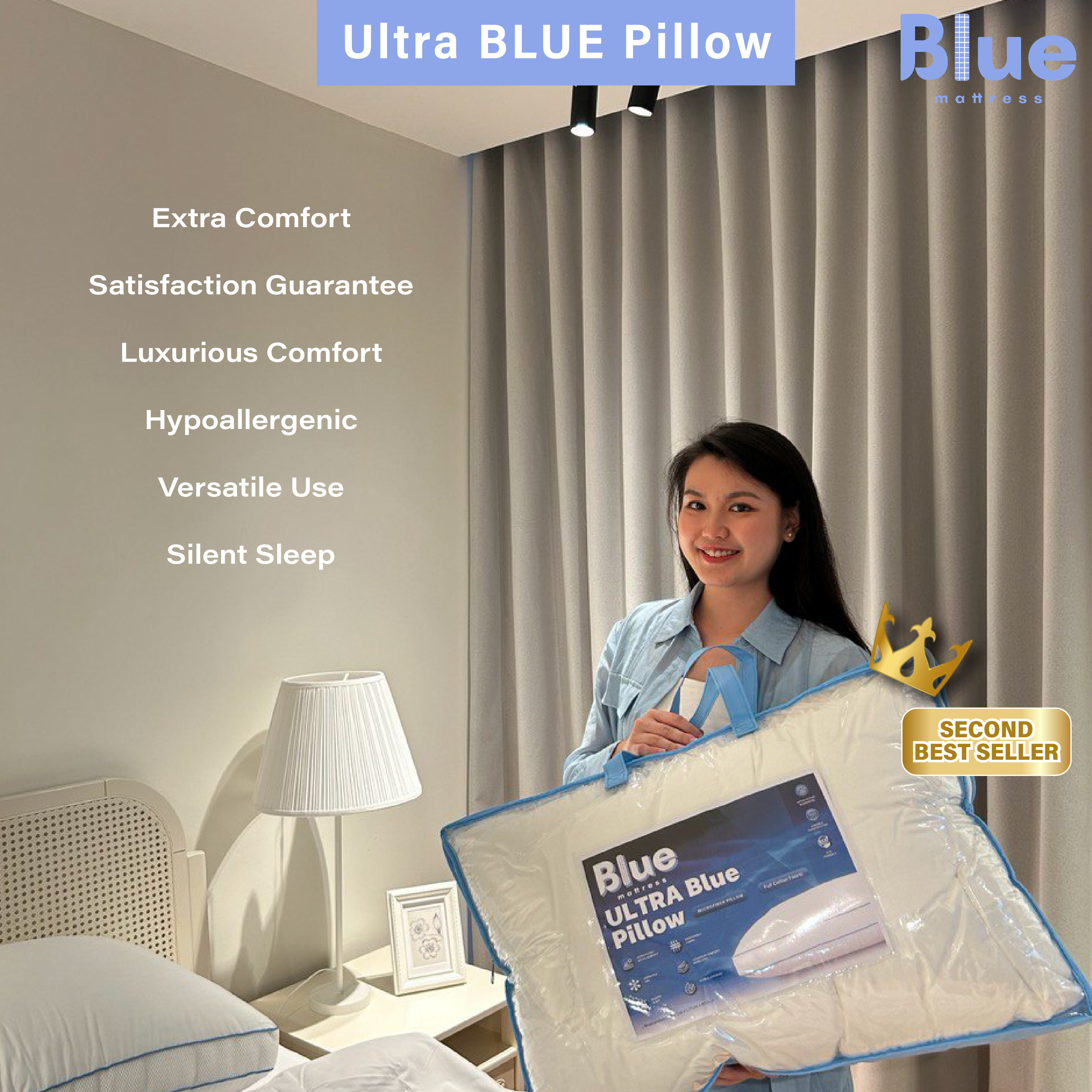 Ultra Blue Pillow-07