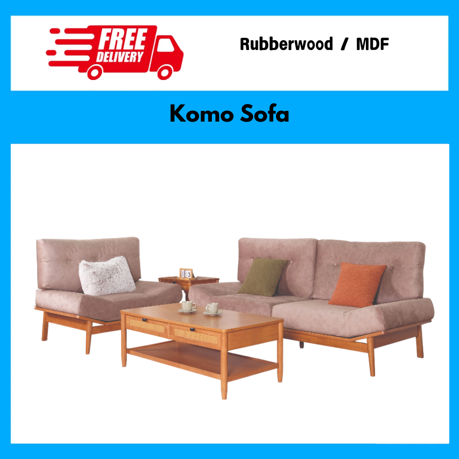 Komo Sofa light walnut (1)