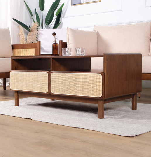 Komo Medium Brown Coffee Table (3)