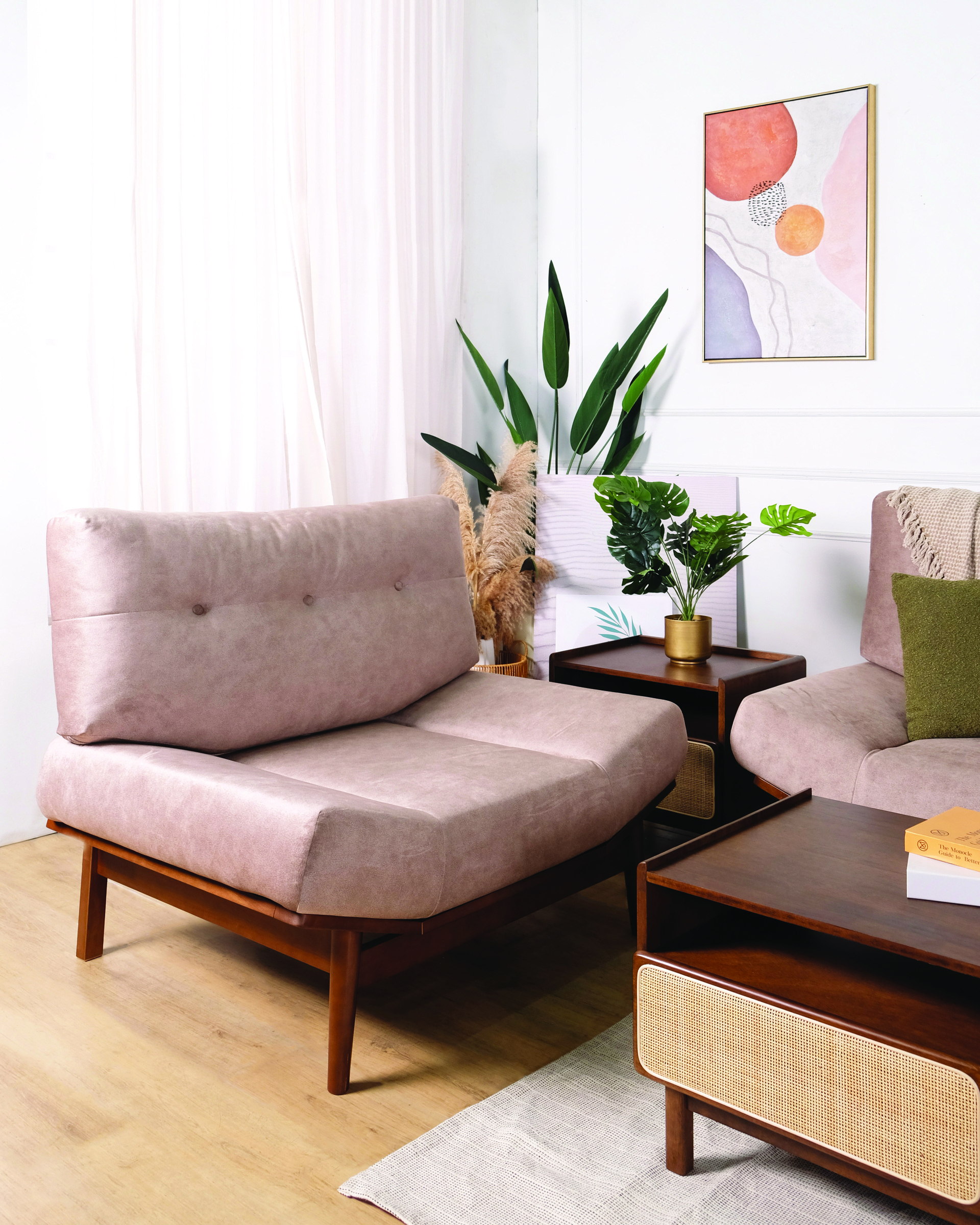 Komo Sofa Medium brown (2)