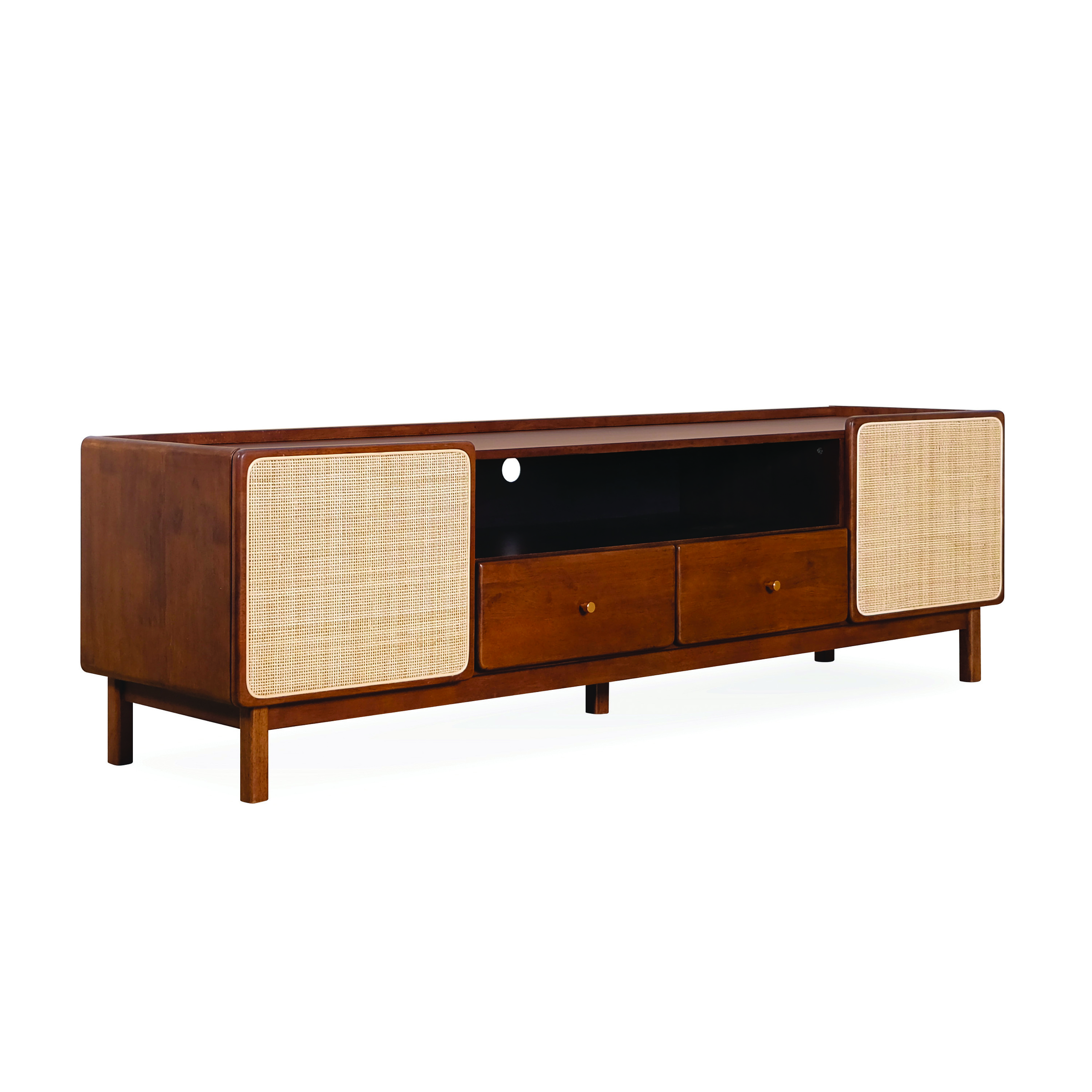 Komo Tv Unit Medium Brown (4)
