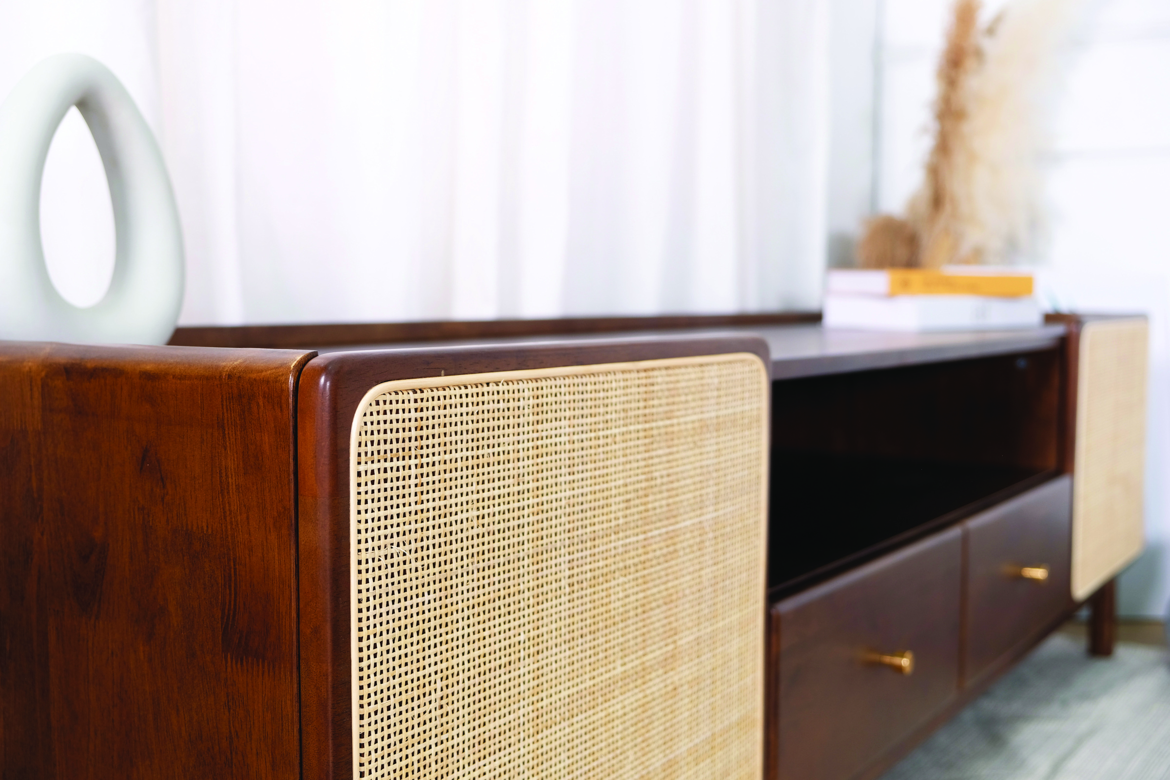 Komo Tv Unit Medium Brown (2)