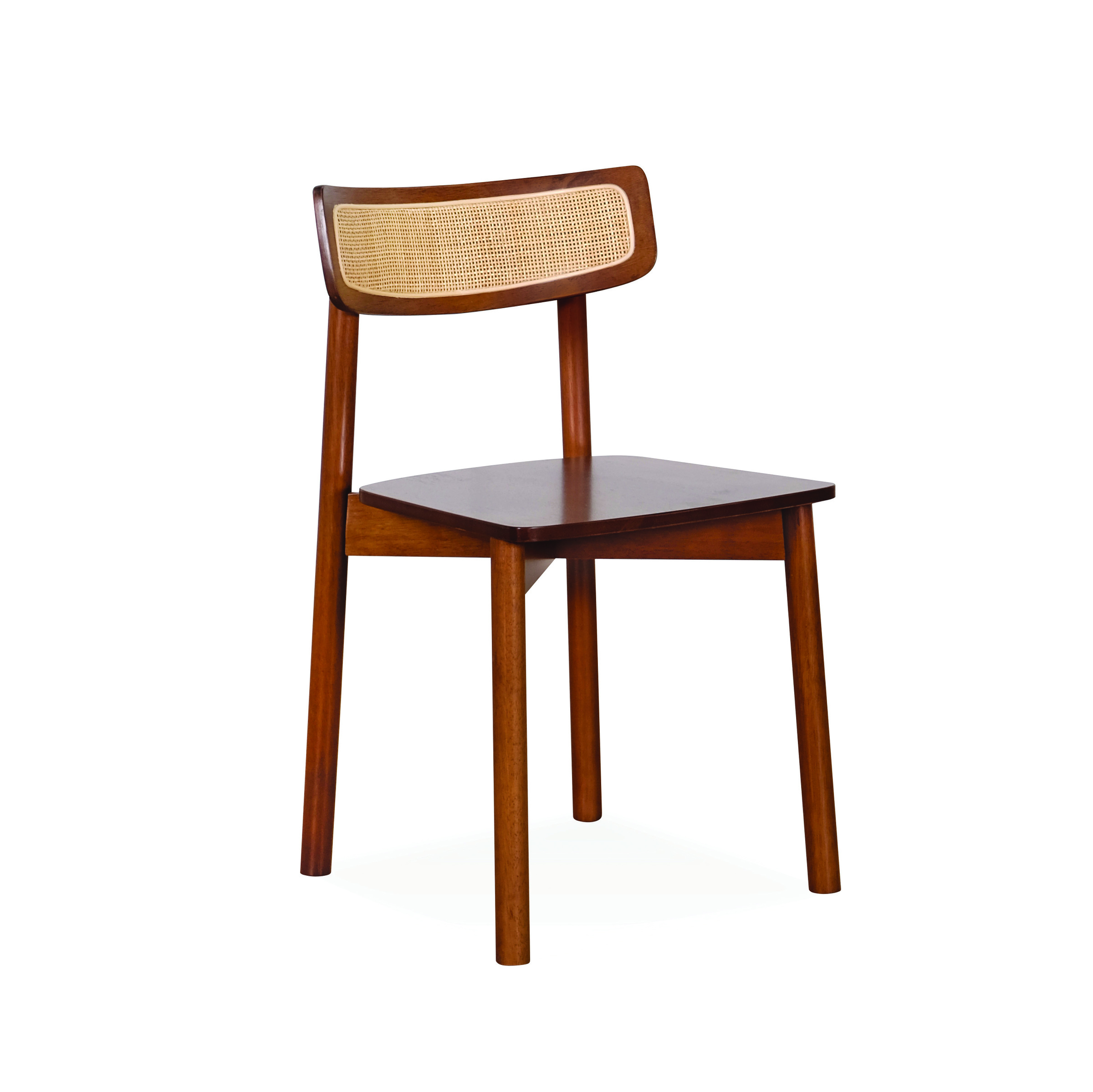 Amira Chair (MediumBrown)_Side