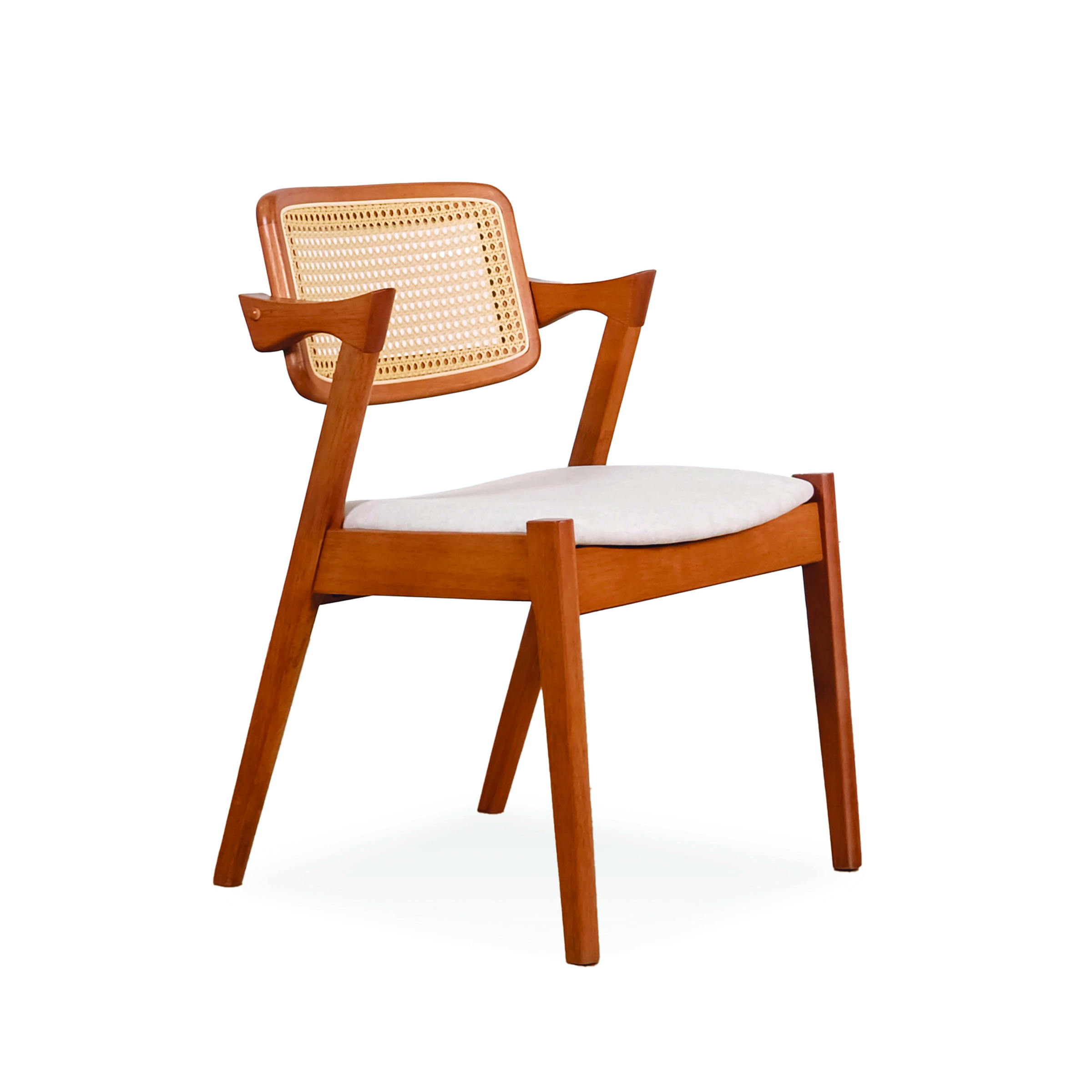GavinChair(LightWalnut)_Front