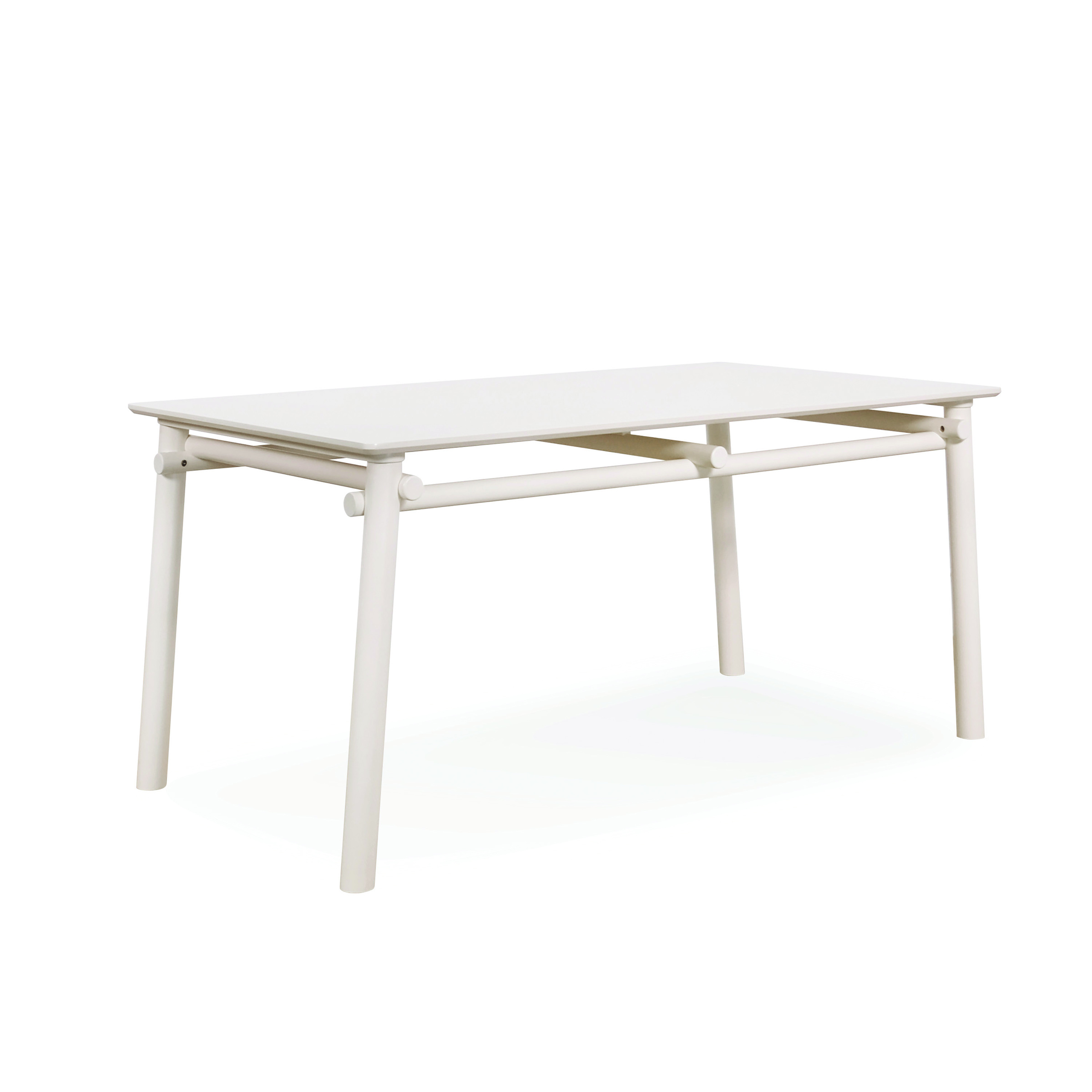 Mika Table (Cream White)_Side