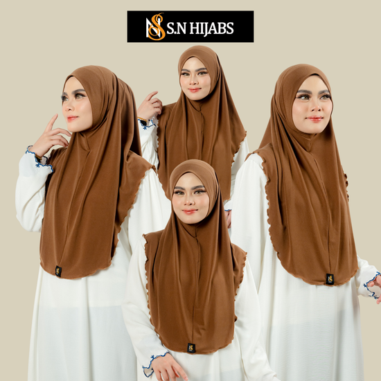 Tudung Sarung Plain SN HIJABS | S.N Hijabs