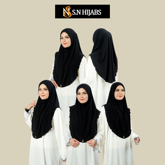 Tudung Sarung Plain SN HIJABS | S.N Hijabs