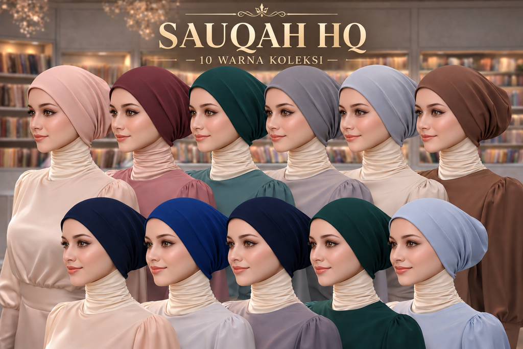 Sauqah HQ_ Ten-Colour Hijab Collection
