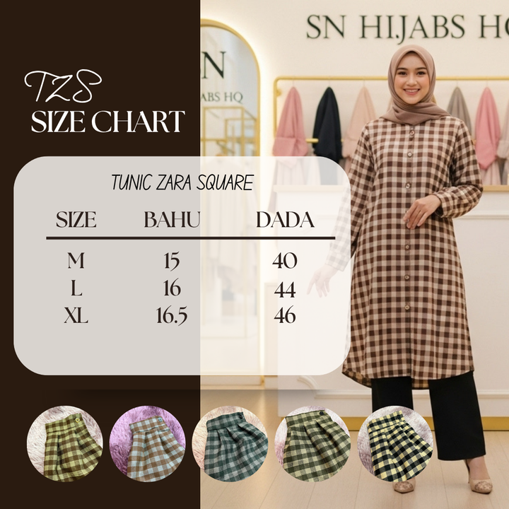 Brown Minimalist Dress Size Chart Instagram Post (1)