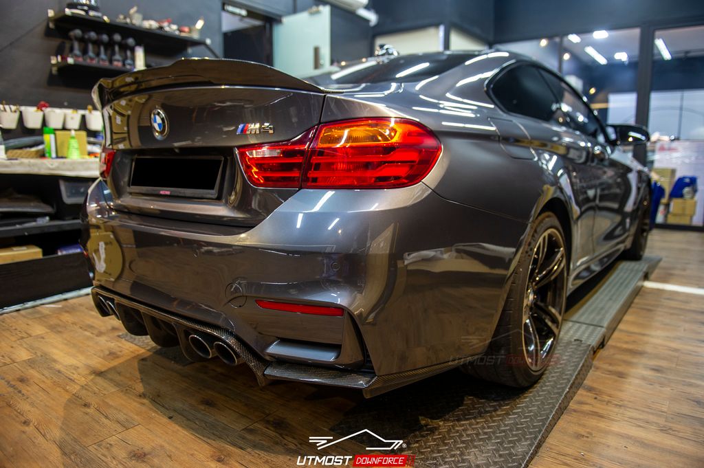 BMW M4 F82 PSM Spoiler - Carbon – Utmost Downforce Garage