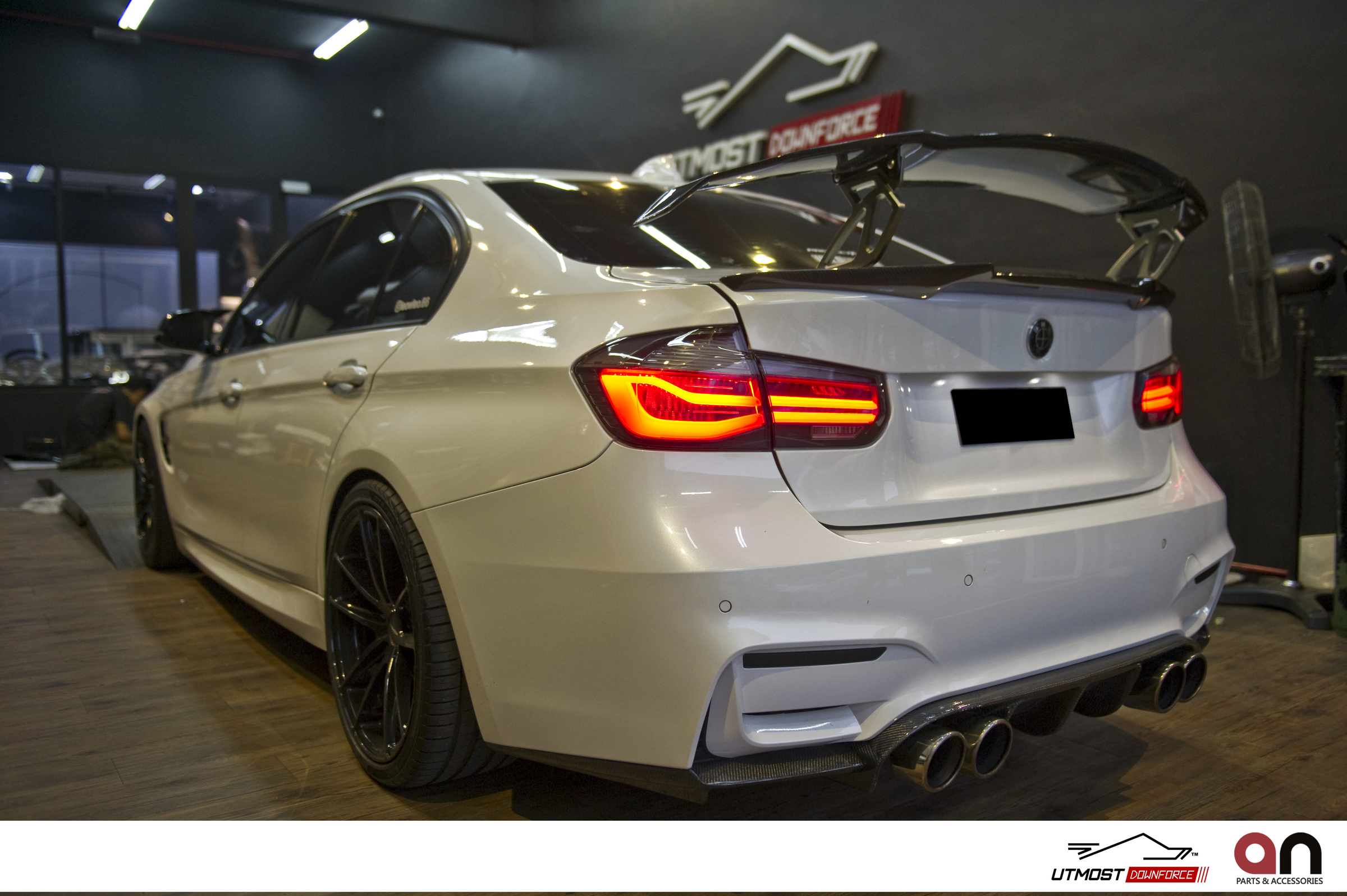 BMW F30 Vorsteiner GT Wing - Carbon – Utmost Downforce Garage