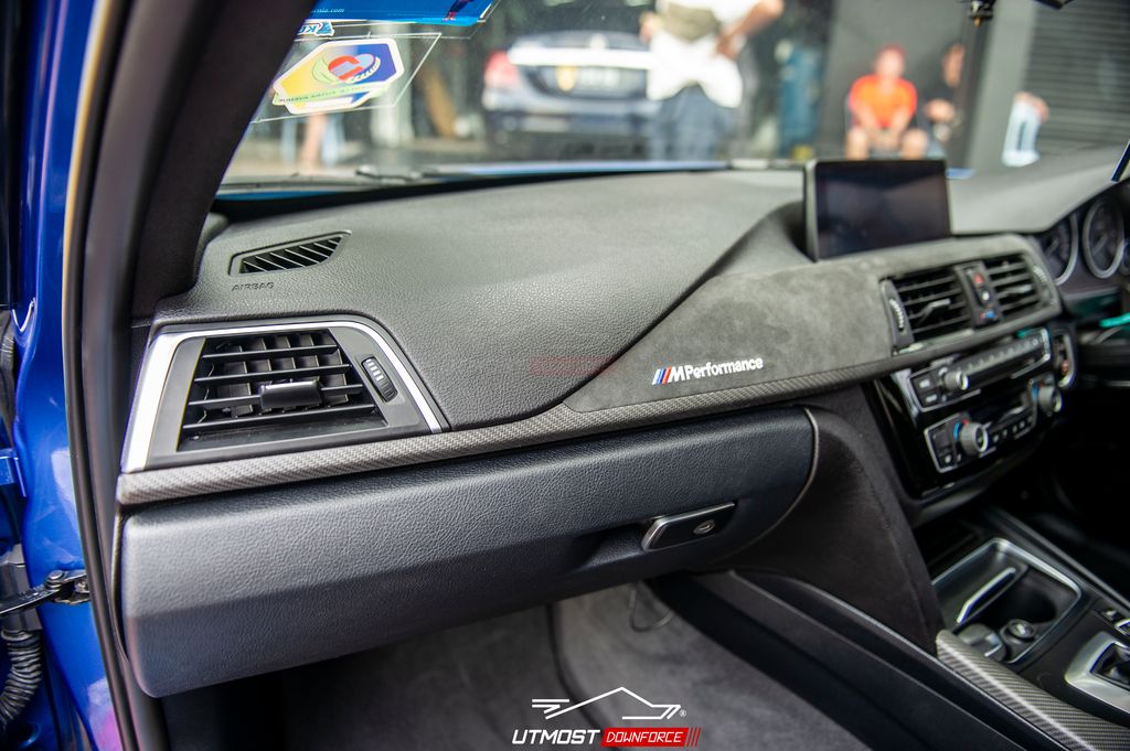 BMW F30/F32/F36 M Performance Interior - Matte Carbon Surface with  Alcantara – Utmost Downforce Garage