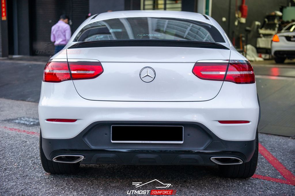 Mercedes Benz C253 GLC Coupe ABS Gloss Black GT Wing (Genuine MB AMG Parts)  – Utmost Downforce Garage