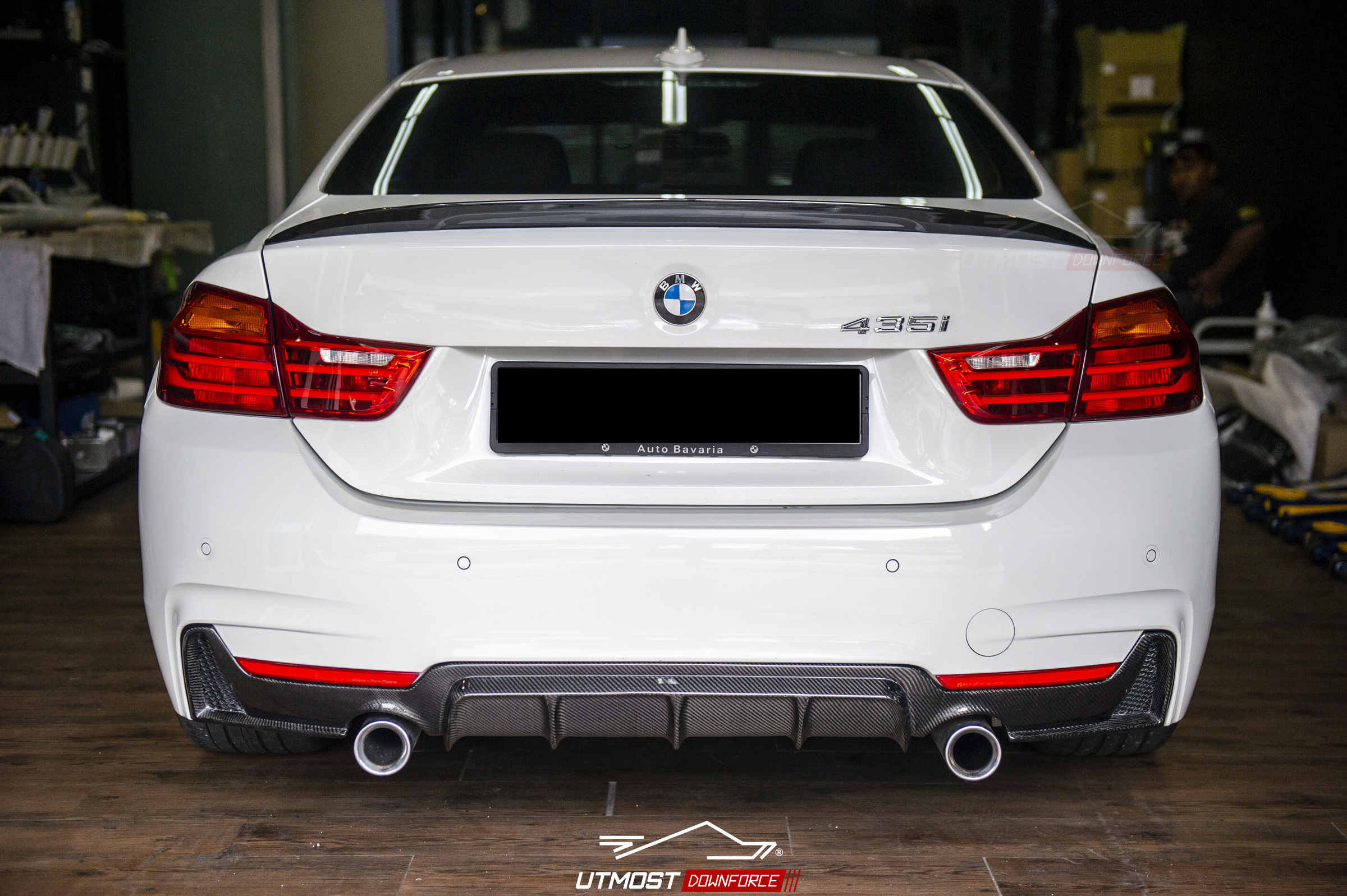 BMW F32 4 Series M Performance Carbon Diffuser – Utmost