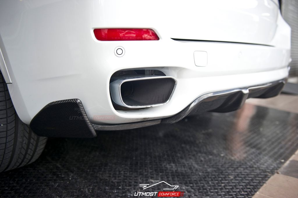 BMW F16 X6 3D Design Carbon Rear Diffuser – Utmost Downforce Garage