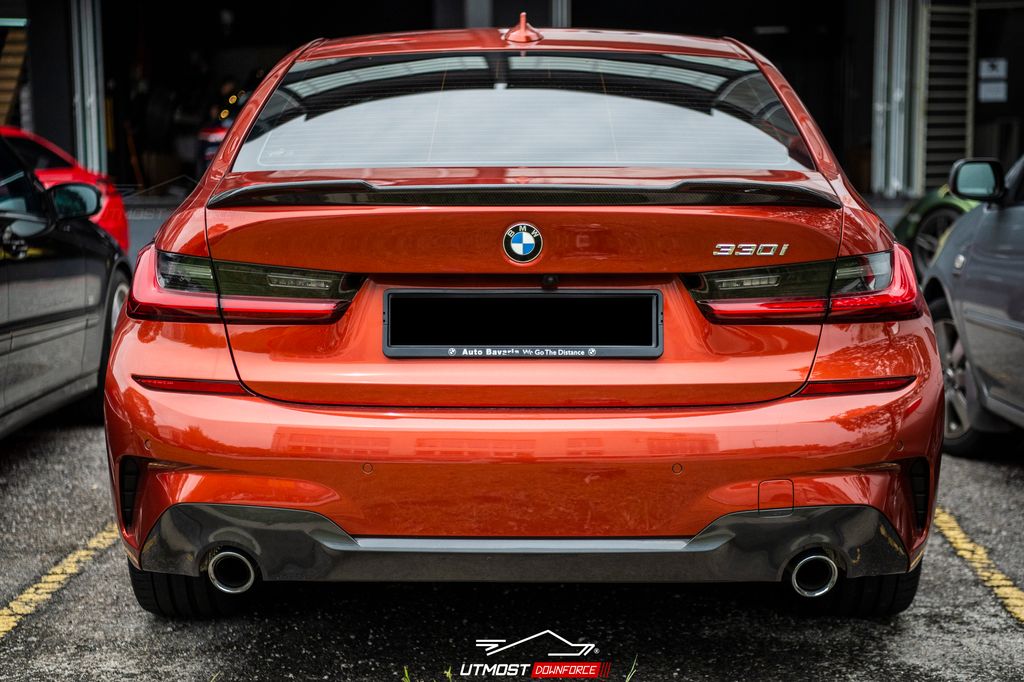 BMW G20 3 Series CS Dry Carbon Spoiler – Utmost Downforce Garage