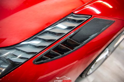 Ferrari 458 Front Air Vent Carbon Covers – Utmost Downforce Garage