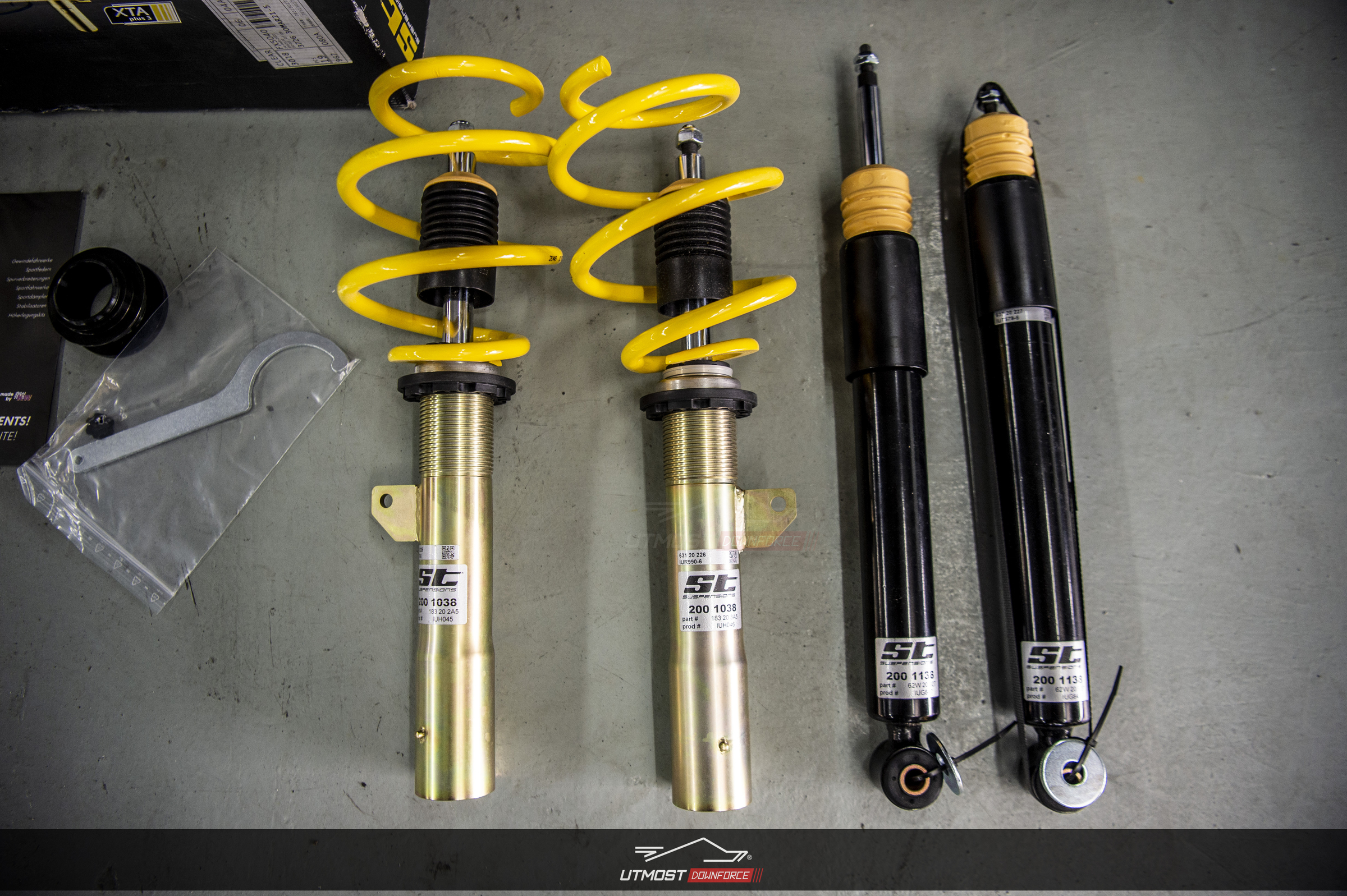 Mini Cooper JCW F56 - ST XA Suspension – Utmost Downforce Garage